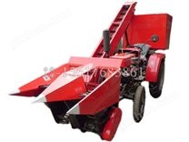 兩行玉米收割機