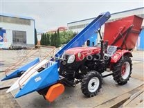 多缸車帶玉米收割機 玉米穗桿同步處理 適用性廣泛