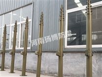 20米手动升降杆避雷针 野外帐篷避雷针