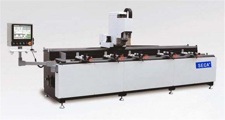 Aluminum CNC drilling and milling machine