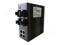 4光4電8口百兆網管工業交換機
